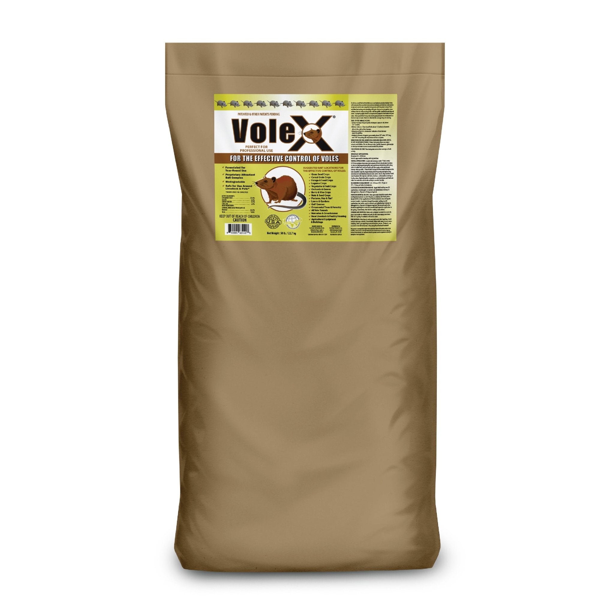 VoleX Front of Bag