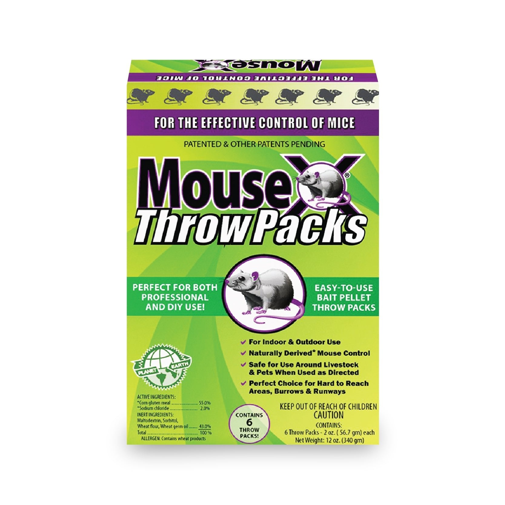MouseX® Throw Packs