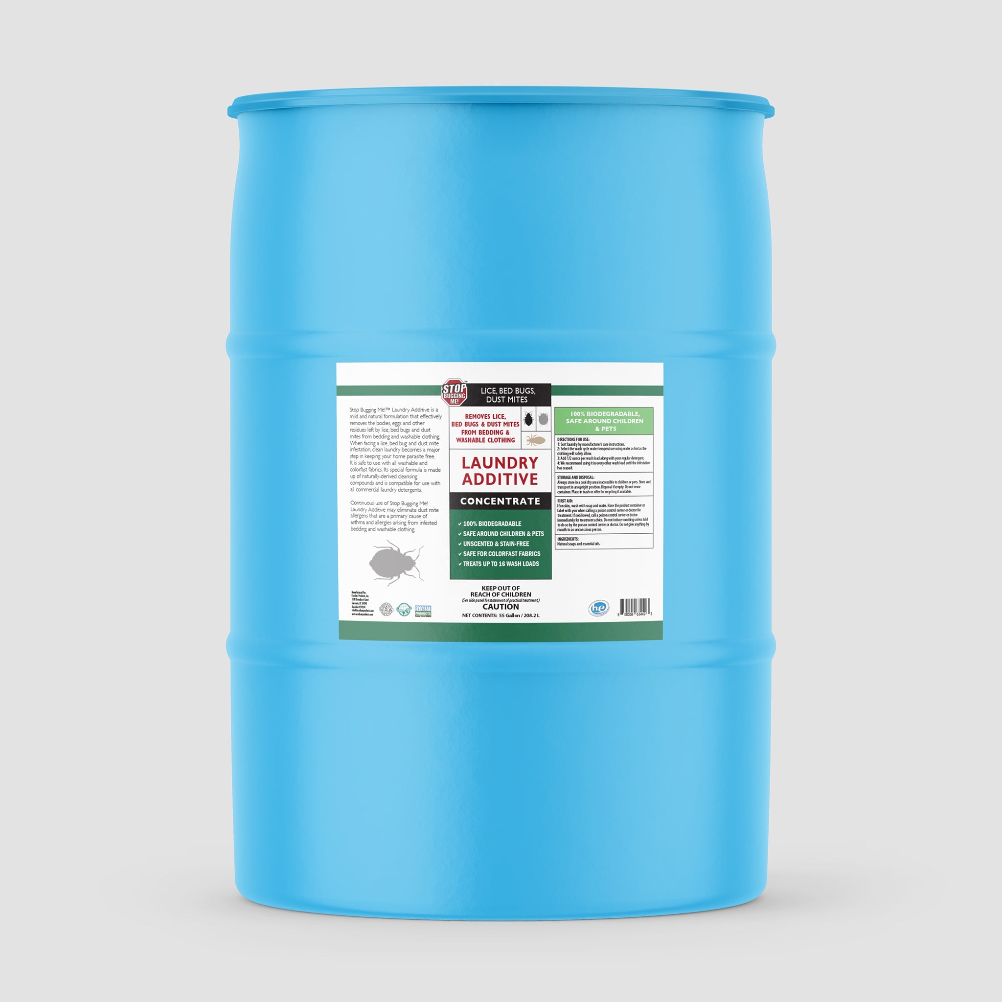 Stop Bugging Me!™ Laundry Additive 55 Gallon Drum