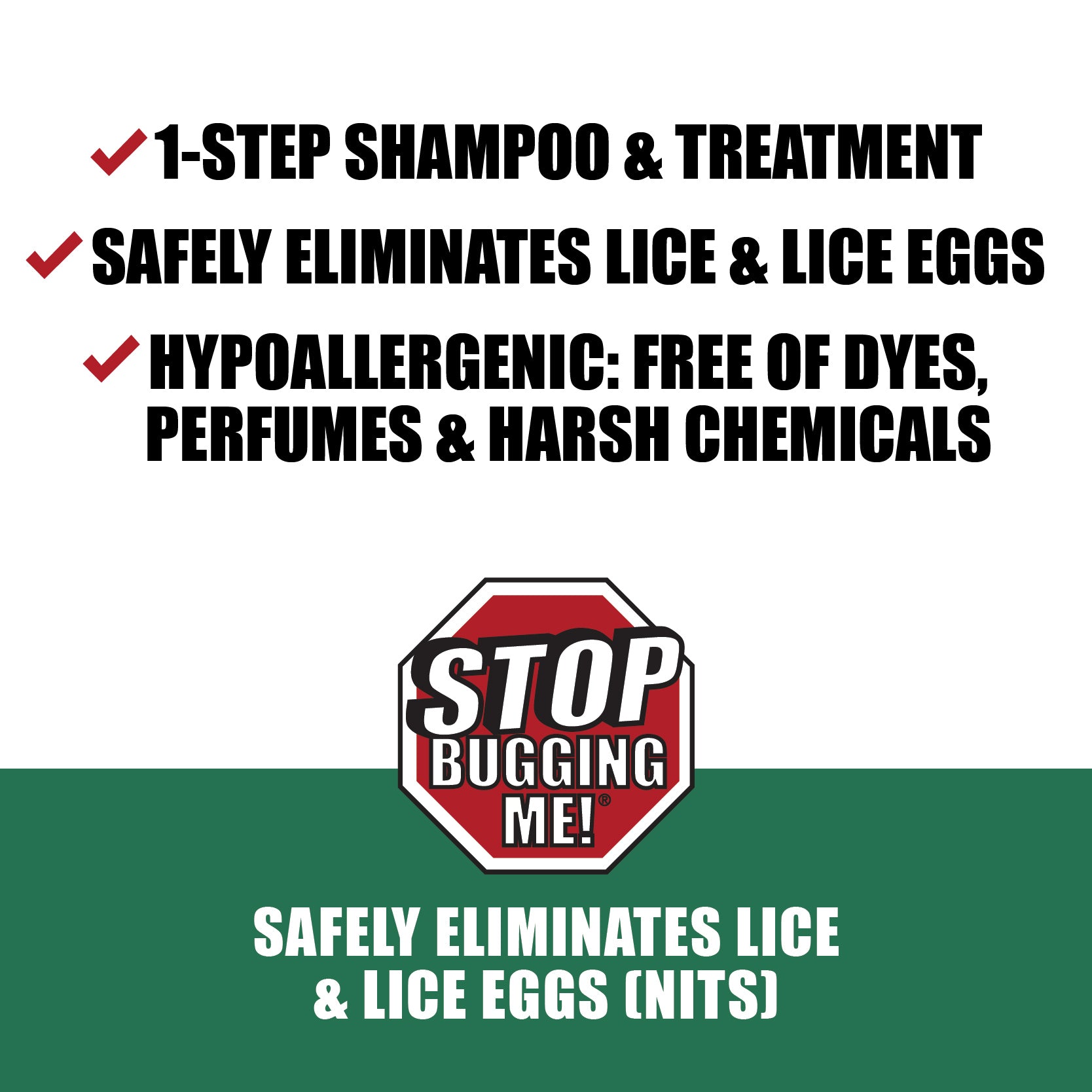 Stop Bugging Me!® Super Lice Shampoo